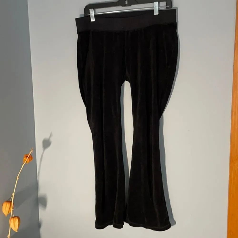 Maternity Pants Medium Elastic Waist Velvet Motherhood